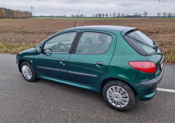 Peugeot 206 cena 5999 przebieg: 195369, rok produkcji 2002 z Prochowice małe 137